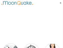 Tablet Screenshot of moon-quake.com